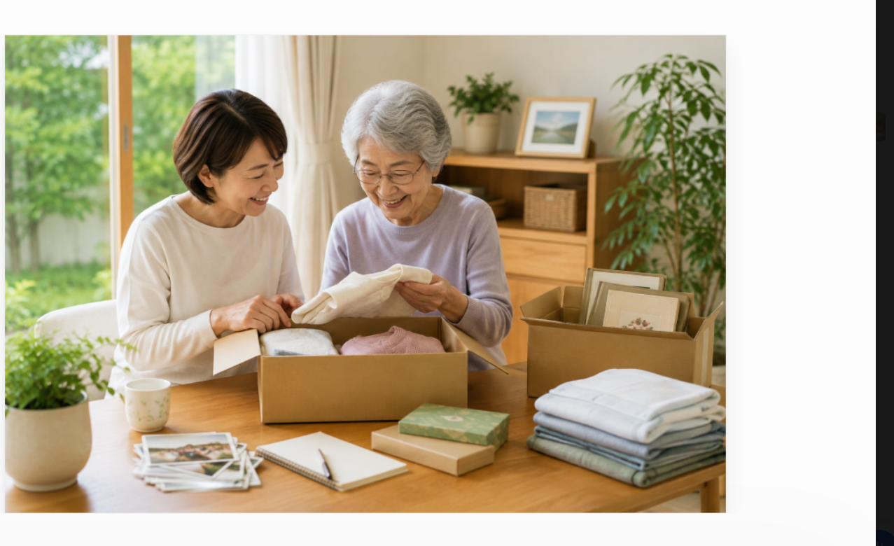 思い出の整理をお手伝いします。遺品整理サービス